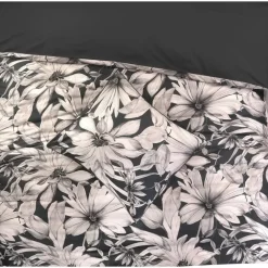 Papillon Luna Dekbedovertrek - Lits-jumeaux - 240x200/220 cm - Navy