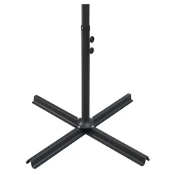 Merkloos Parasol - duurzame Zweefparasol Ø300 cm – Kantelbaar - 3 meter doorsnede - Grijs