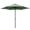 Parasols-Leen Bakker Parasol Blanca - groen - Ø250 cm