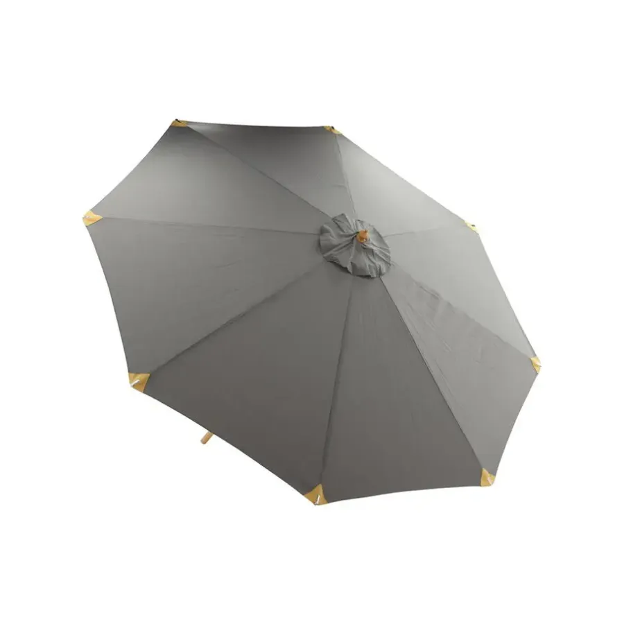 Fjôrd Parasol Grijs Stof - 330x330x258cm - Nypo