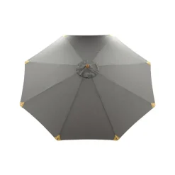 Fjôrd Parasol Grijs Stof - 330x330x258cm - Nypo