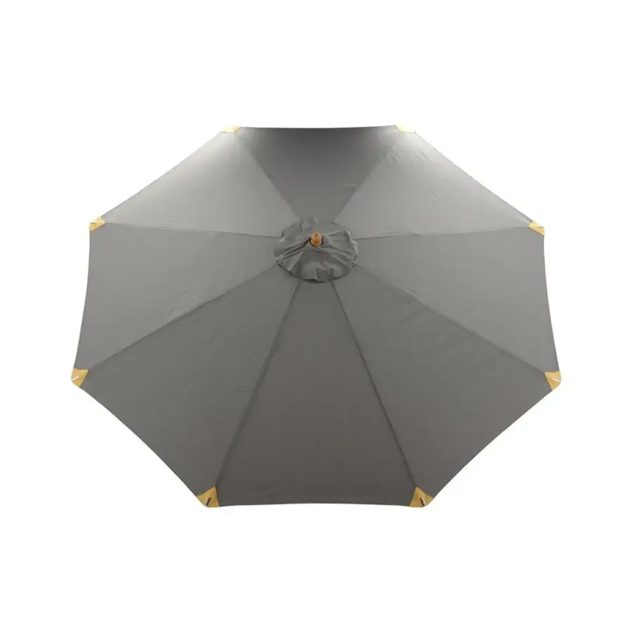Fjôrd Parasol Grijs Stof - 330x330x258cm - Nypo
