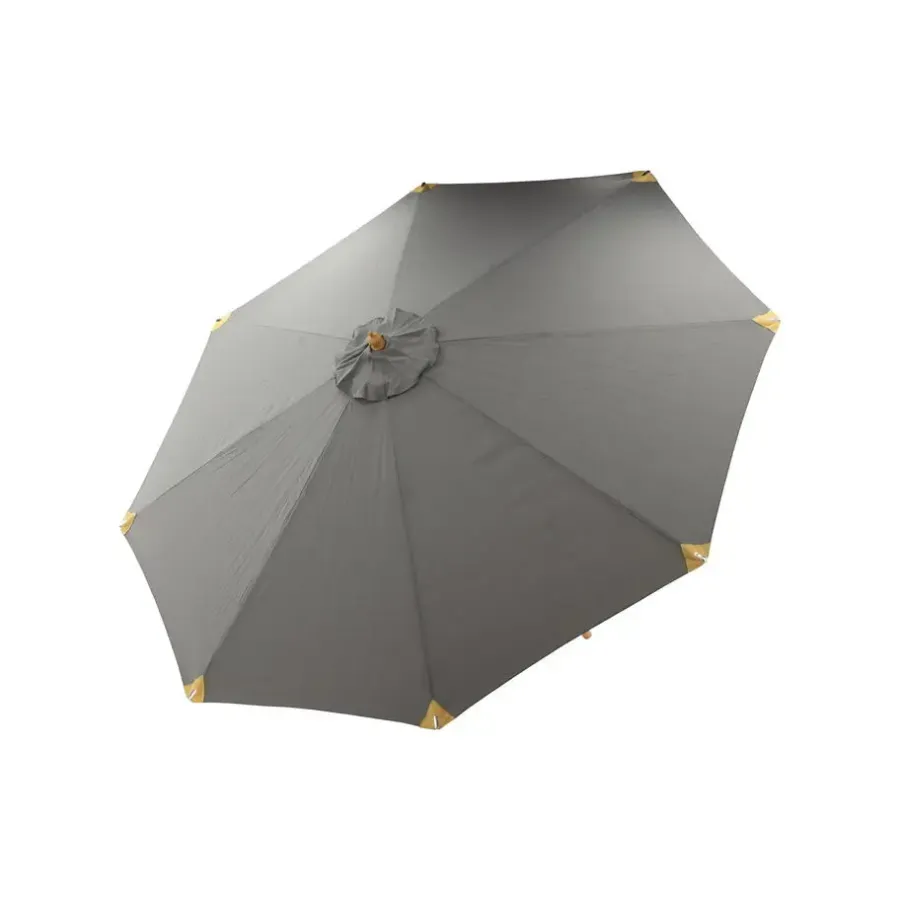Fjôrd Parasol Grijs Stof - 330x330x258cm - Nypo