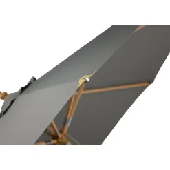 Fjôrd Parasol Grijs Stof - 330x330x258cm - Nypo