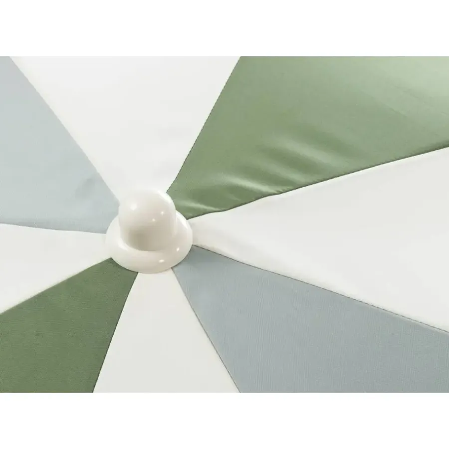 Leen Bakker Parasol Oliva tilt - zand/groen - Ø200 cm