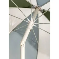 Leen Bakker Parasol Oliva tilt - zand/groen - Ø200 cm