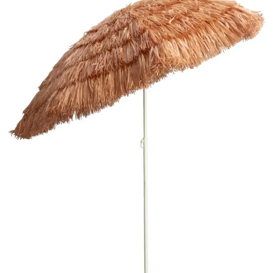 Leen Bakker Parasol Palm Beach - terracotta - Ø200 cm