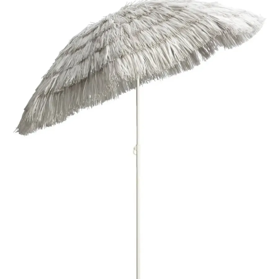 Leen Bakker Parasol Palm Beach - zand - Ø200 cm