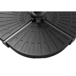 Parasolvoeten-Leen Bakker Parasoltegel voor zweefparasol - 47x47x6 cm - 20kg