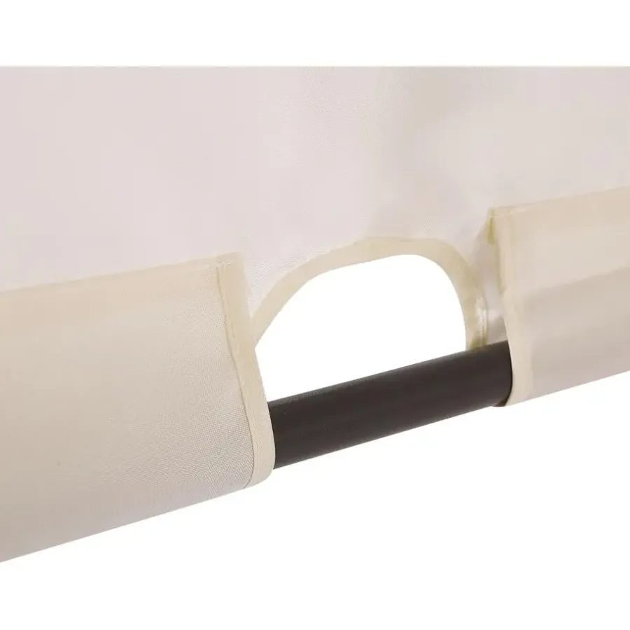 Terrasoverkappingen-Beliani PARGA - Tuinpaviljoen - Beige - Polyester