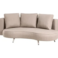 Leen Bakker PARORI - Tuinbank 3-zits - Beige - Rechtszijdig - Olefine