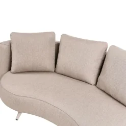Leen Bakker PARORI - Tuinbank 3-zits - Beige - Rechtszijdig - Olefine