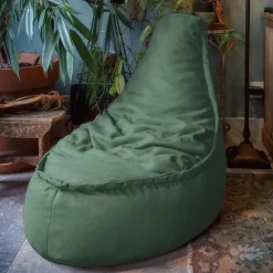 Zitzakken-Parya - Zitzak Stoel Duurzaam - 100% Gerecyclede Petflessen - Groen -