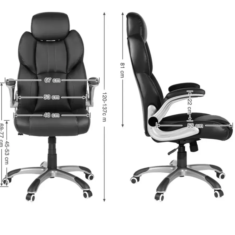 Gamestoelen-Parya Home - Ergonomische Draaistoel