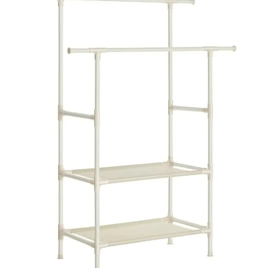 Parya Home - Kledingrek - Belastbaar tot 70 kg - wit