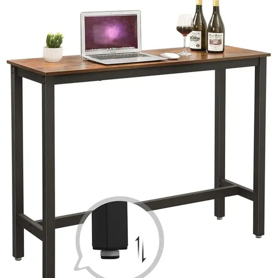 Bartafels-Parya Home - Smalle bartafel - Metale frame - Industrieel