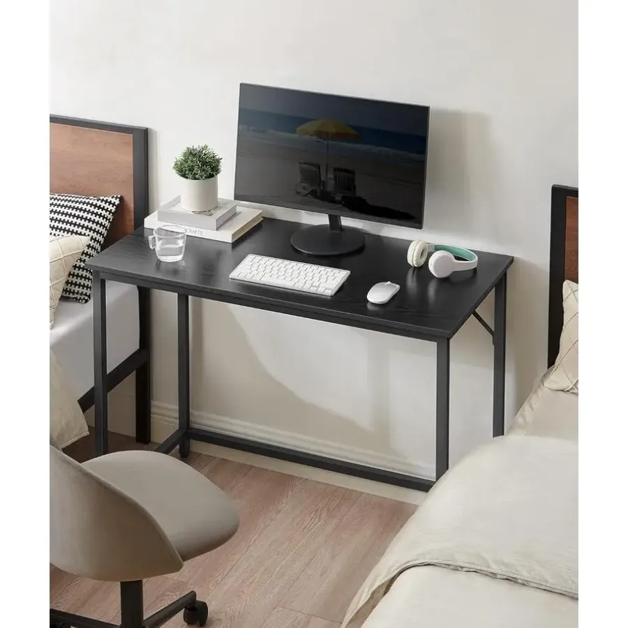 Bureaus-Parya Home Compact Bureau – Modern computerbureau - metalen frame