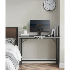 Bureaus-Parya Home Compact Bureau – Modern computerbureau - metalen frame