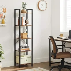 Stellingkasten-Parya Home Opbergrek met stalen frame, voor woonkamer