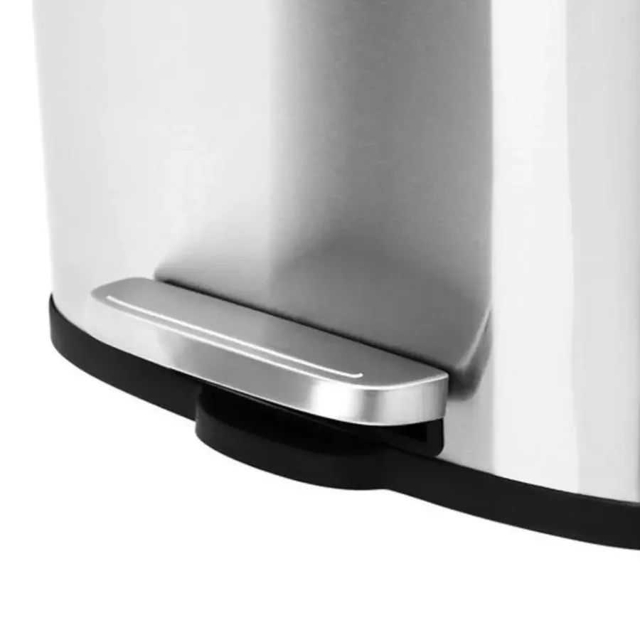 Prullenbakken-Parya Home RVS Pedaalemmer - 30 liter - Rechthoekig