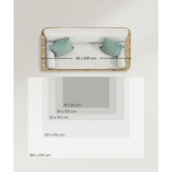 Parya Home Vloerkleed Parya - Antislip - 120 x 170 cm
