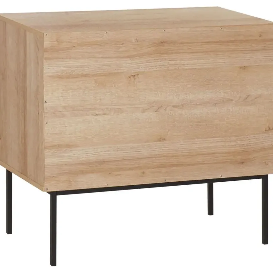 Dressoirs-Beliani PASCO - Sideboard - Lichte houtkleur - Vezelplaat