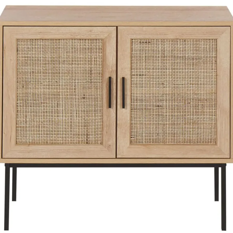 Dressoirs-Beliani PASCO - Sideboard - Lichte houtkleur - Vezelplaat