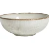 Leen Bakker Pastabord Sophie naturel stoneware Ø16,5 cm