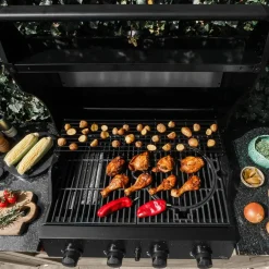 Barbecues En Accessoires-Patton Opus Inbouw Gasbarbecue - 3 Branders + Searbrander