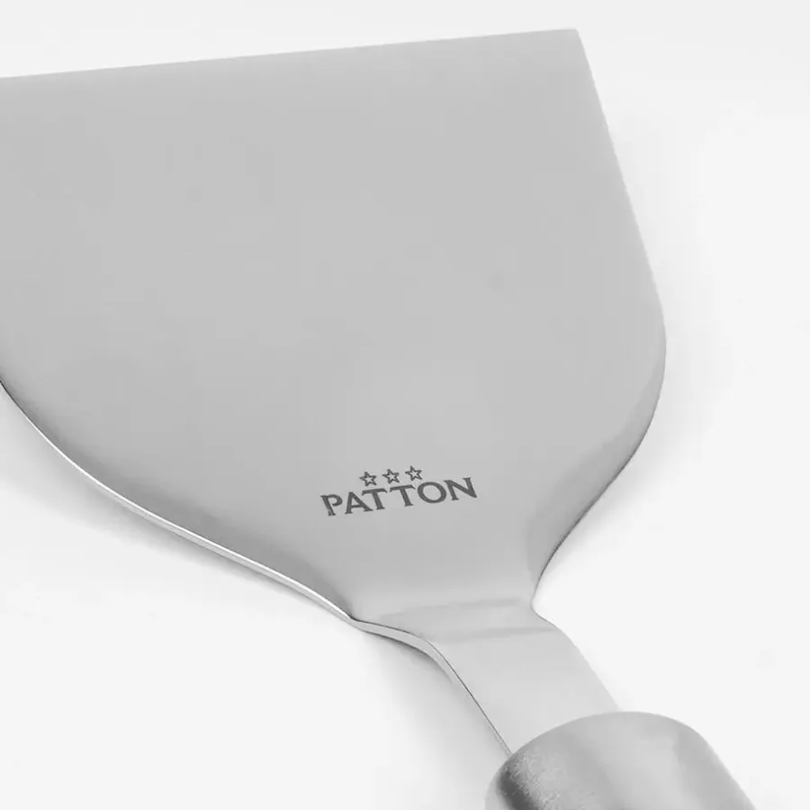 Barbecues En Accessoires-Patton Solid RVS Teppanyaki Spatel met Softgrip