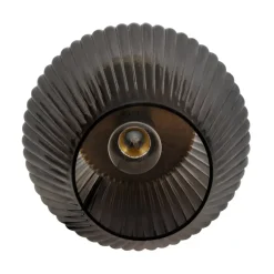 Tafellampen-Pauleen Crystal Gloom Tafellamp - E14 - Rookglas/Messing