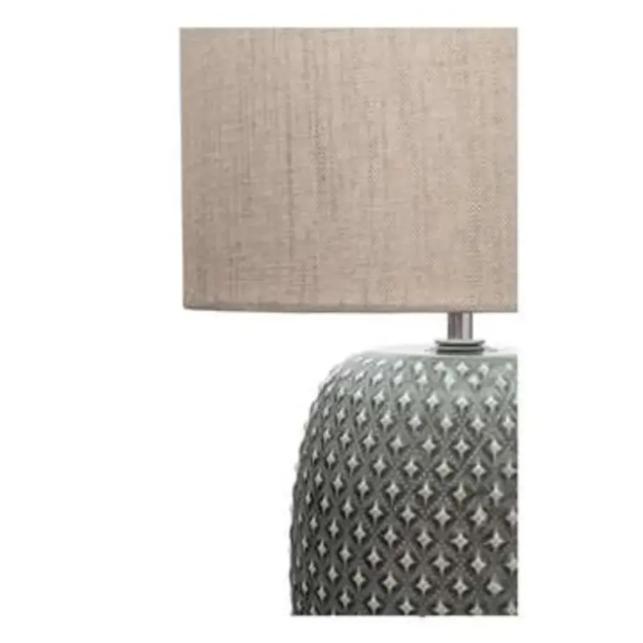 Tafellampen-Pauleen Pretty Classy Tafellamp - E27 - Grijs/Zand