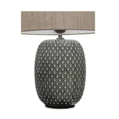 Tafellampen-Pauleen Pretty Classy Tafellamp - E27 - Grijs/Zand