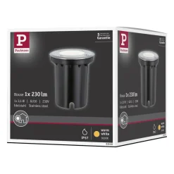 Grondspots-Paulmann Grondinbouwlamp - LED - Ø108mm - 3,5W - IP67