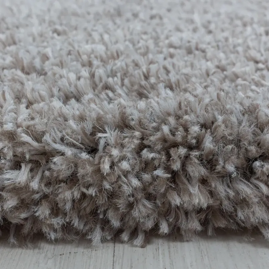Vloerkleden|Hoogpolige Vloerkleden-Muratap Pearl Soft Hoogpolig Vloerkleed Beige - 160x230 CM