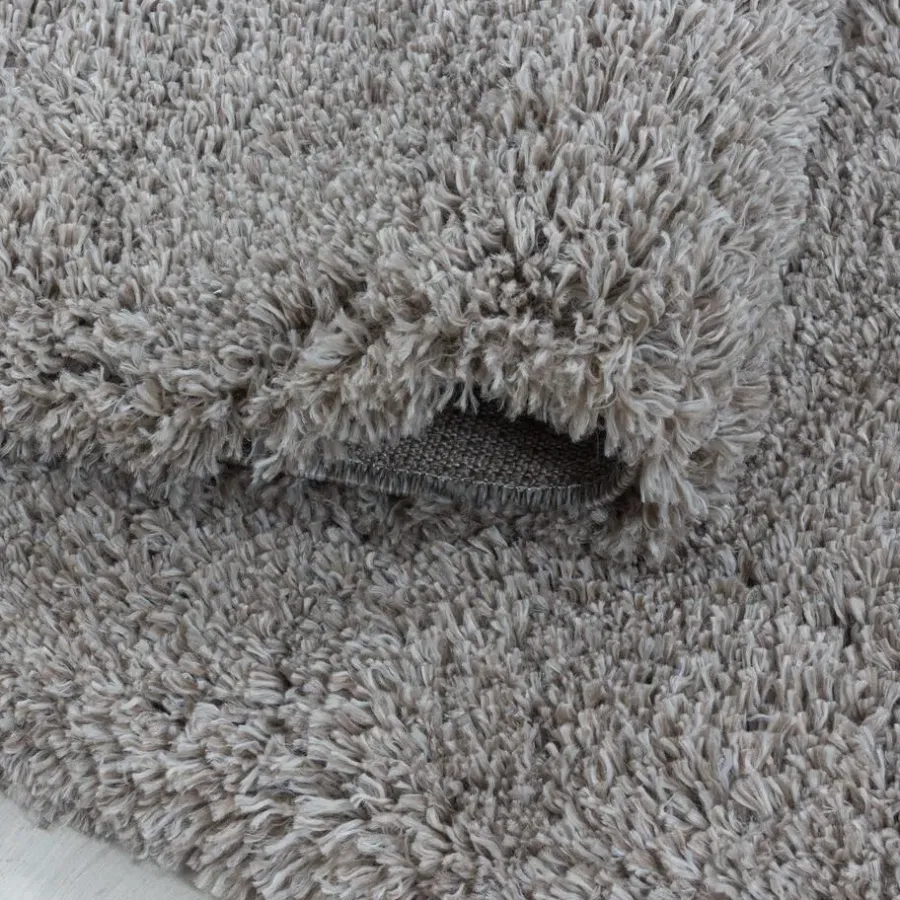 Vloerkleden|Hoogpolige Vloerkleden-Muratap Pearl Soft Hoogpolig Vloerkleed Beige - 160x230 CM