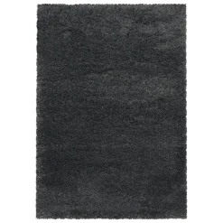 Vloerkleden|Hoogpolige Vloerkleden-Muratap Pearl Soft Hoogpolig Vloerkleed Grijs - 140x200 CM