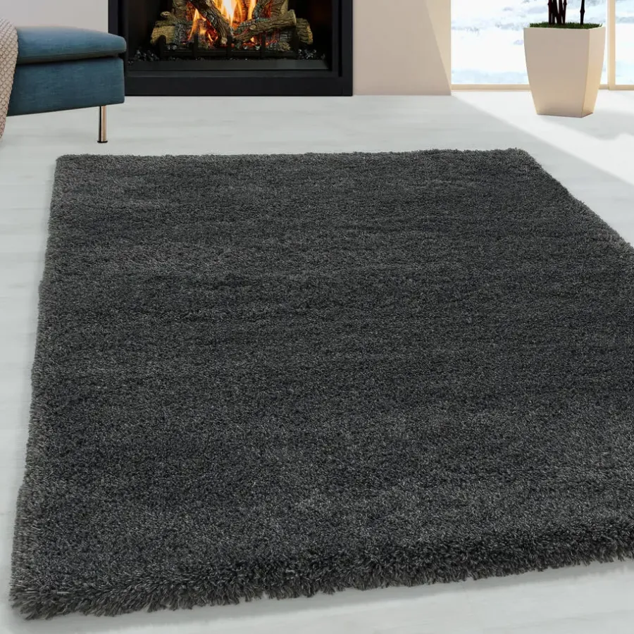 Muratap Pearl Soft Hoogpolig Vloerkleed Grijs - 200x290 CM