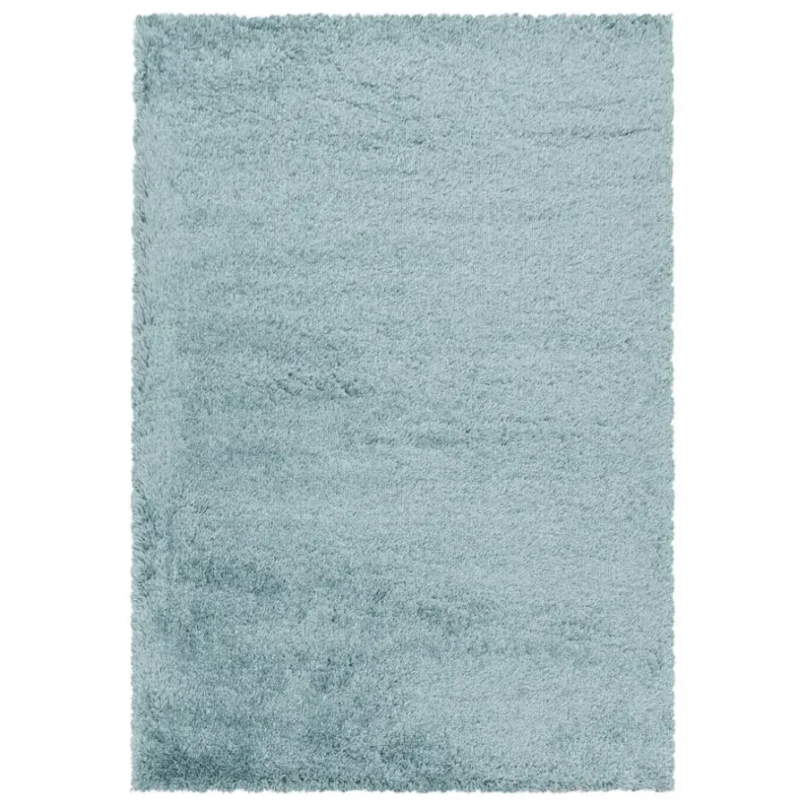 Hoogpolige Vloerkleden-Muratap Pearl Soft Hoogpolig Vloerkleed Blauw - 140x200 CM