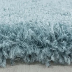Hoogpolige Vloerkleden-Muratap Pearl Soft Hoogpolig Vloerkleed Blauw - 140x200 CM