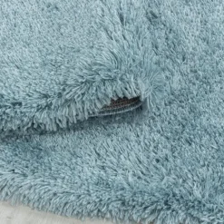 Hoogpolige Vloerkleden-Muratap Pearl Soft Hoogpolig Vloerkleed Blauw - 140x200 CM