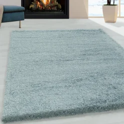 Hoogpolige Vloerkleden-Muratap Pearl Soft Hoogpolig Vloerkleed Blauw - 120x170 CM