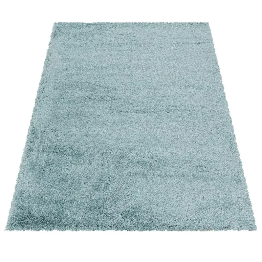Hoogpolige Vloerkleden-Muratap Pearl Soft Hoogpolig Vloerkleed Blauw - 160x230 CM