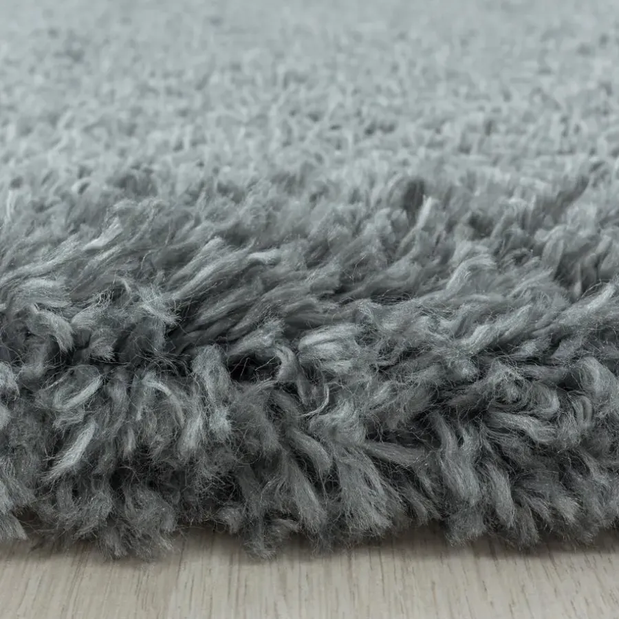 Muratap Pearl Soft Hoogpolig Vloerkleed Lichtgrijs - 140x200 CM