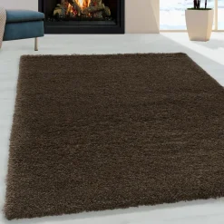 Muratap Pearl Soft Hoogpolig Vloerkleed Bruin - 160x230 CM