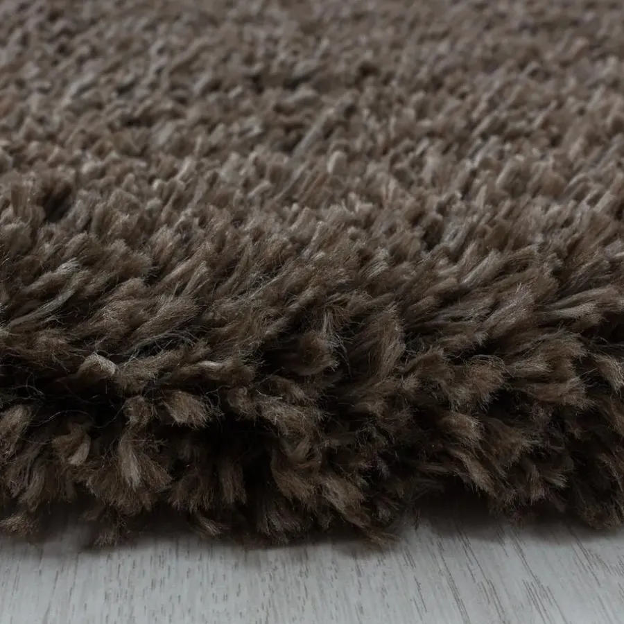 Muratap Pearl Soft Hoogpolig Vloerkleed Bruin - 160x230 CM