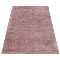 Hoogpolige Vloerkleden-Muratap Pearl Soft Hoogpolig Vloerkleed Roze - 140x200 CM