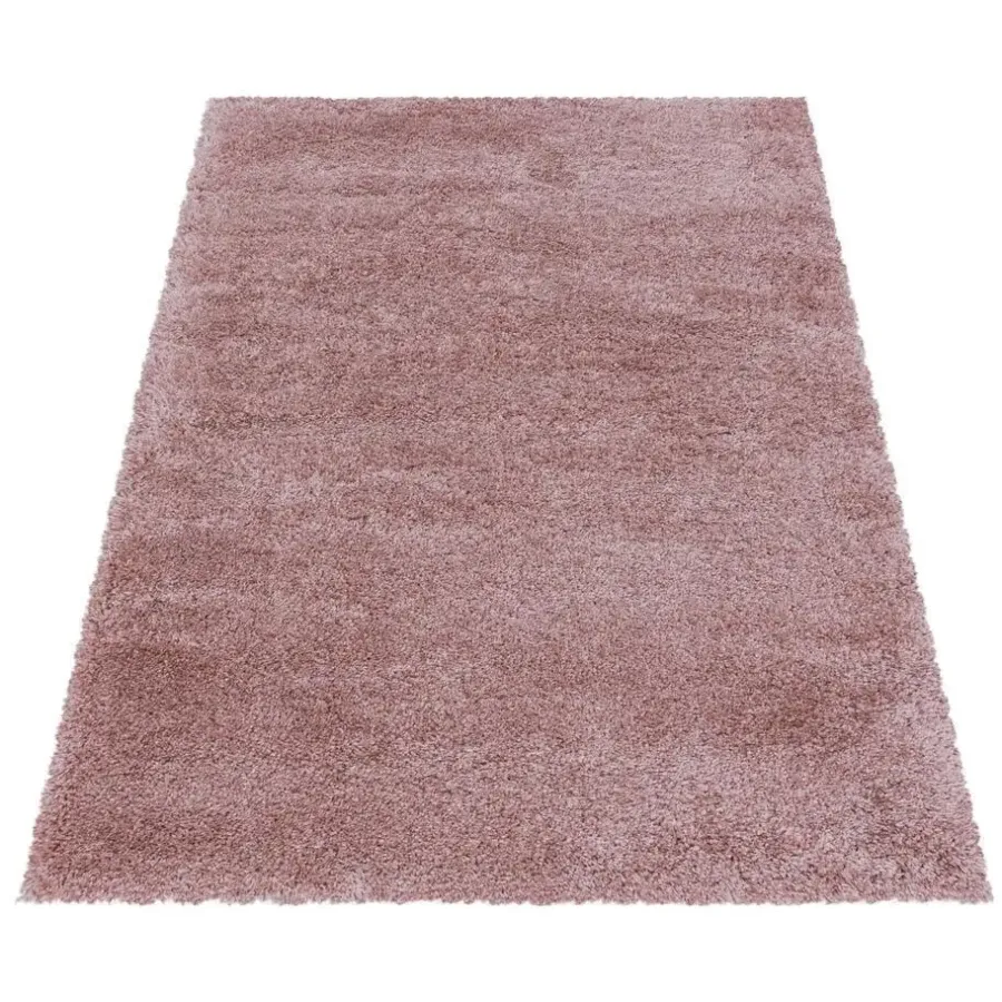 Hoogpolige Vloerkleden-Muratap Pearl Soft Hoogpolig Vloerkleed Roze - 140x200 CM