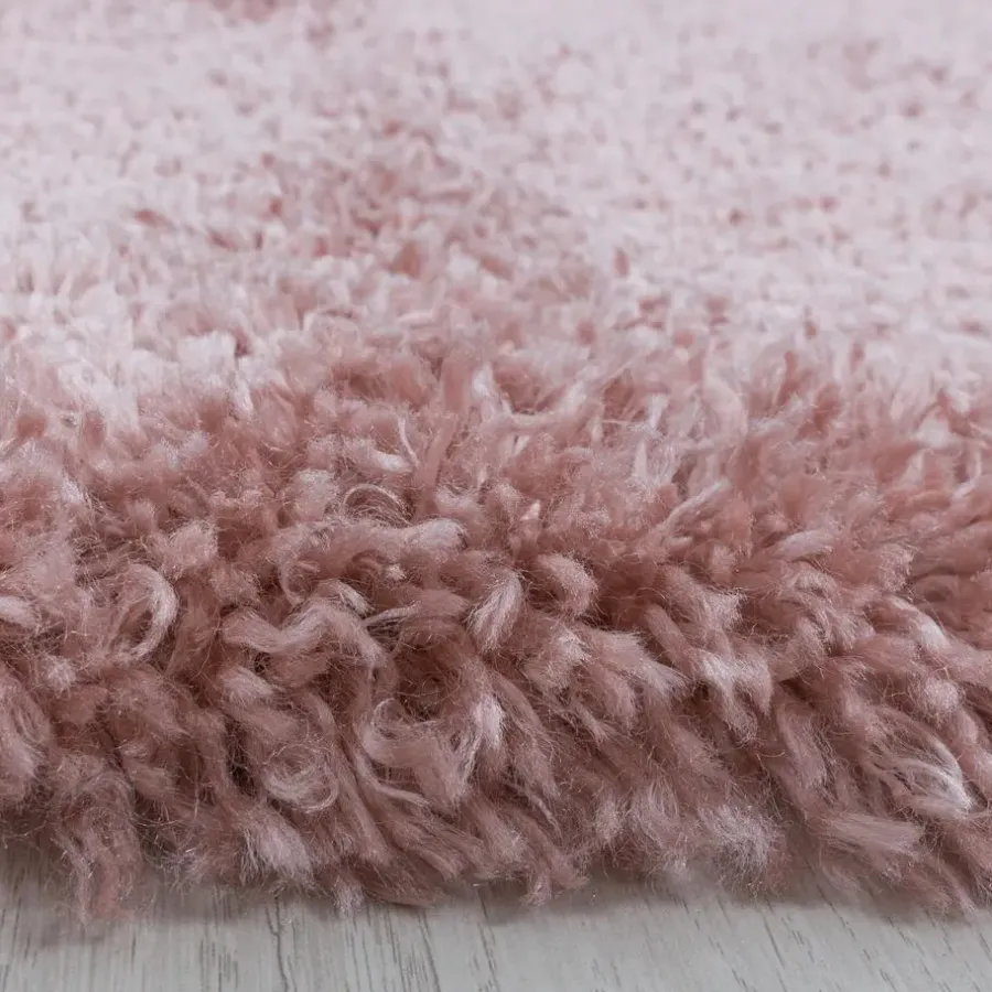 Hoogpolige Vloerkleden-Muratap Pearl Soft Hoogpolig Vloerkleed Roze - 140x200 CM