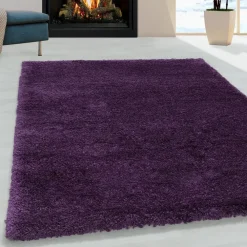 Hoogpolige Vloerkleden-Muratap Pearl Soft Hoogpolig Vloerkleed Paars / Lila - 160x230 CM